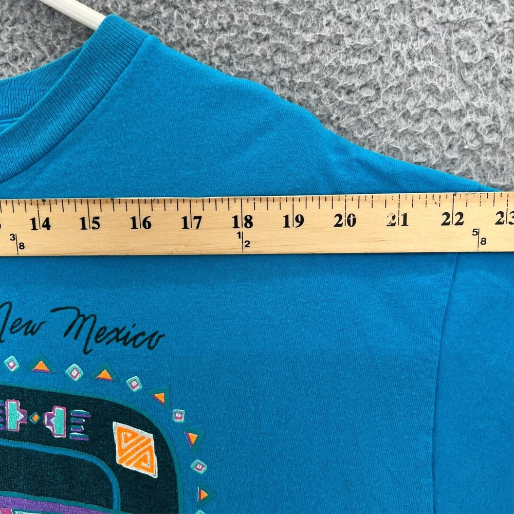 Vintage ANVIL T-Shirt Mens XL NEW MEXICO Graphic Print Single Stitch USA 1985 - Picture 6 of 16